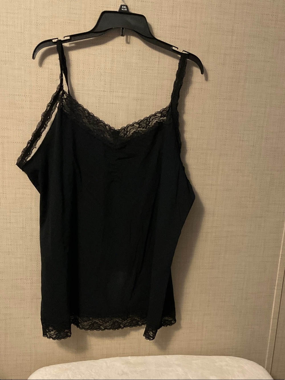Mossimo Supply Co. Black Lace-Trim Camisole